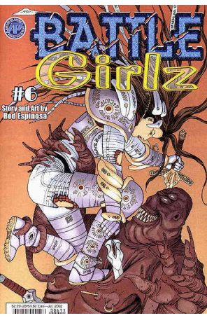 Battle Girlz 6 published by Antarctic with cover art by Rod Espinosa