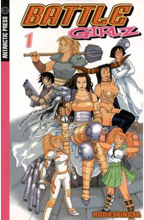 Battle Girlz TPB 1 published by Antarctic