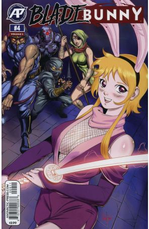 Blade Bunny (Vol. 2) 4 published by Antarctic with cover art by David Hutchinson