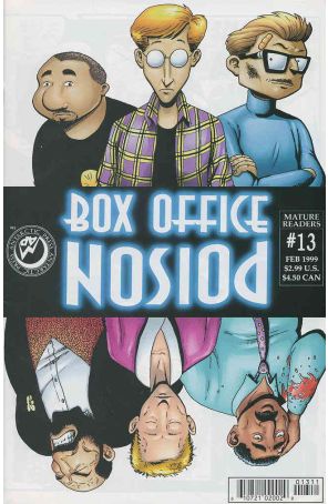 Box Office Poison 13 published by Antarctic with cover art by Alex Robinson