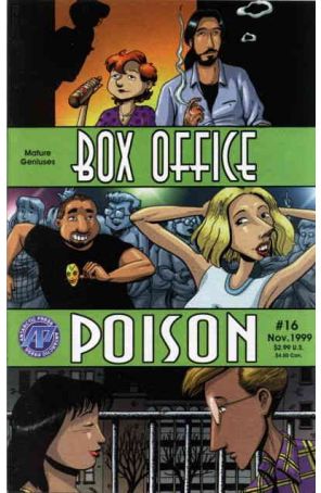 Box Office Poison 16 published by Antarctic with cover art by Alex Robinson