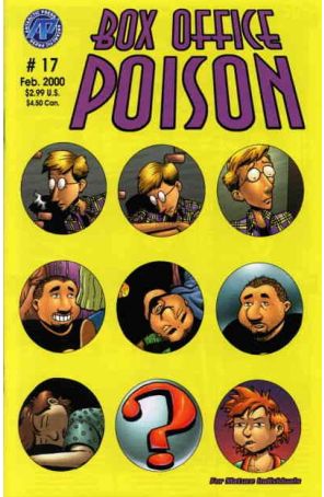 Box Office Poison 17 published by Antarctic with cover art by Alex Robinson