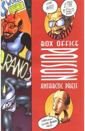 Box Office Poison 18 published by Antarctic with cover art by Alex Robinson