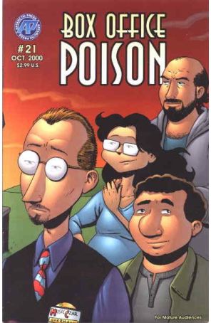 Box Office Poison 21 published by Antarctic with cover art by Alex Robinson