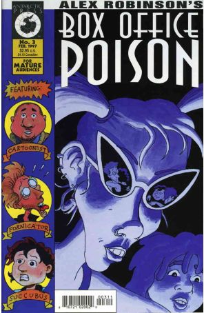 Box Office Poison 3 published by Antarctic with cover art by Alex Robinson
