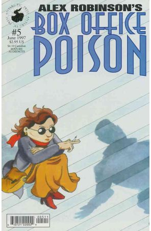 Box Office Poison 5 published by Antarctic with cover art by Alex Robinson
