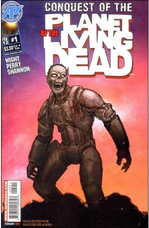 Conquest of the Planet of the Living Dead 1 published by Antarctic with cover art by David Hutchison