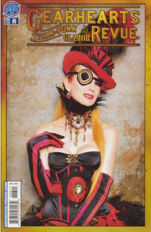 Gearhearts Steampunk Glamor Revue 6 published by Antarctic with cover art by Greg Daniels