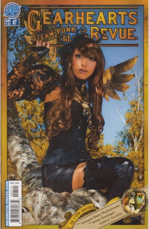 Gearhearts Steampunk Glamor Revue 7 published by Antarctic with cover art by Greg Daniels
