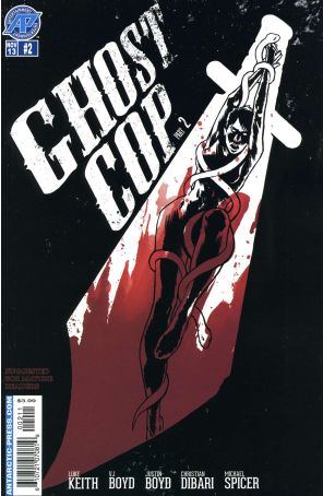 Ghost Cop 2 published by Antarctic with cover art by Chris Dibari