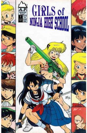 Girls of Ninja High School 1 published by Antarctic