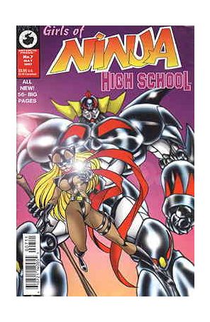 Girls of Ninja High School 7 published by Antarctic
