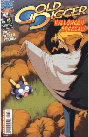 Gold Digger (3rd Series) Holiday Special 6 published by Antarctic with cover art by Fred Perry