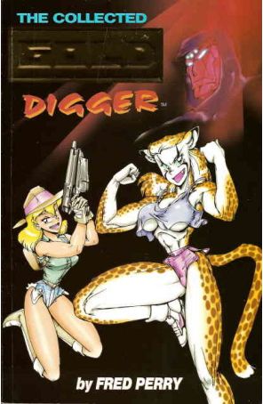 Gold Digger TPB 1 (4th) published by Antarctic with cover art by Fred Perry