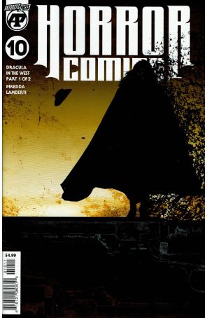 Horror Comics 10 published by Antarctic with cover art by Emiliano Albano