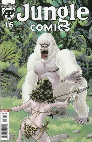 Jungle Comics (Antarctic) 16 published by Antarctic with cover art by Rich Stahnke
