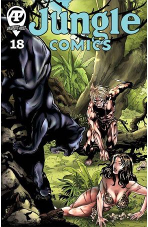 Jungle Comics (Antarctic) 18 published by Antarctic with cover art by Alessio Nocerino