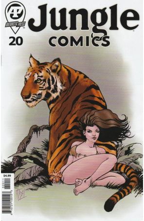 Jungle Comics (Antarctic) 20 published by Antarctic with cover art by Rich Stahnke