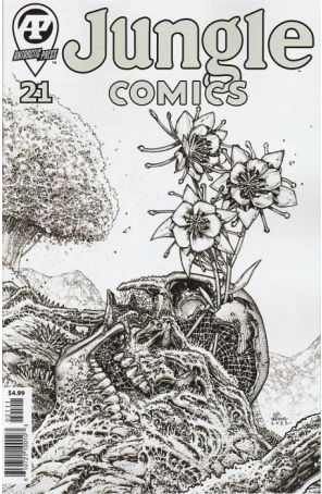 Jungle Comics (Antarctic) 21 published by Antarctic with cover art by N8 Van Dyke