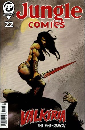 Jungle Comics (Antarctic) 22 published by Antarctic with cover art by Alex Genaro