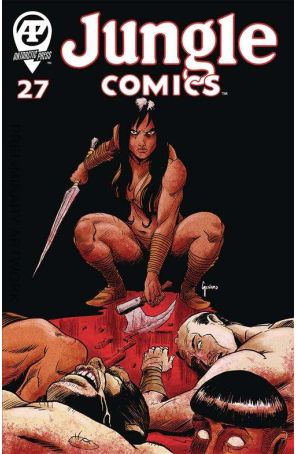 Jungle Comics (Antarctic) 27 published by Antarctic with cover art by Alex Genaro