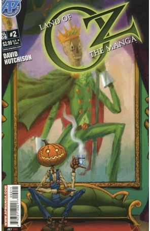 Land of Oz: The Manga 2 published by Antarctic with cover art by David Hutchison