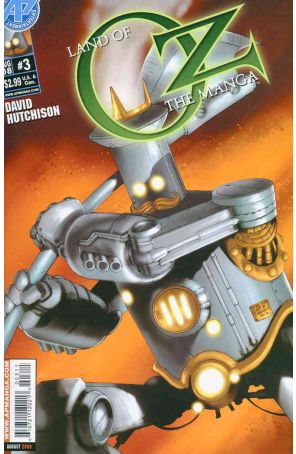 Land of Oz: The Manga 3 published by Antarctic with cover art by David Hutchison
