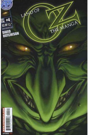 Land of Oz: The Manga 4 published by Antarctic with cover art by David Hutchison