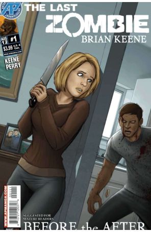 The Last Zombie: Before The After 1A published by Antarctic with cover art by Fred Perry
