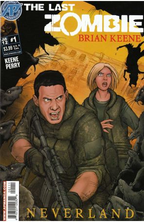 Last Zombie: Neverland 1 published by Antarctic with cover art by Rod Espinosa