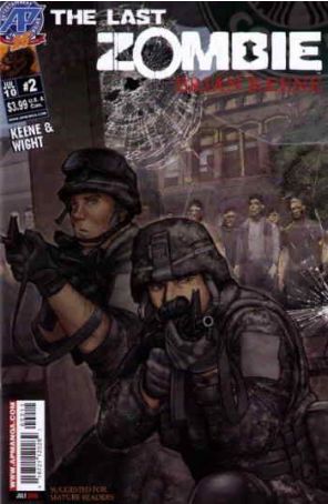 The Last Zombie 2 published by Antarctic with cover art by Fred Perry