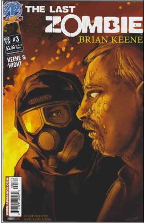 The Last Zombie 3 published by Antarctic with cover art by Fred Perry
