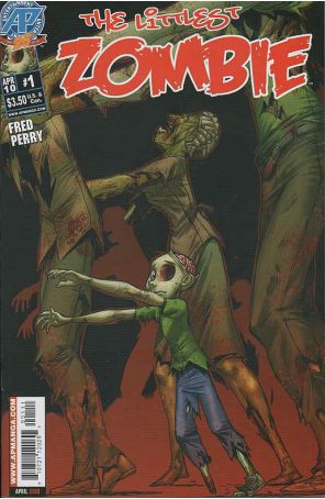 The Littlest Zombie 1 published by Antarctic with cover art by Fred Perry