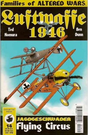 Luftwaffe: 1946 (Vol. 2) 14 published by Antarctic with cover art by Ted Nomura