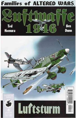 Luftwaffe: 1946 (Vol. 2) 4 published by Antarctic with cover art by Ted Nomura