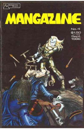 Mangazine 4 published by Antarctic