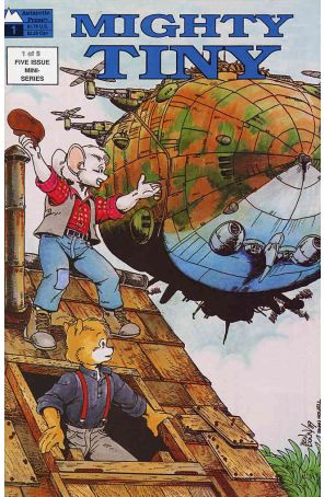 Mighty Tiny 1 published by Antarctic with cover art by Ben Dunn