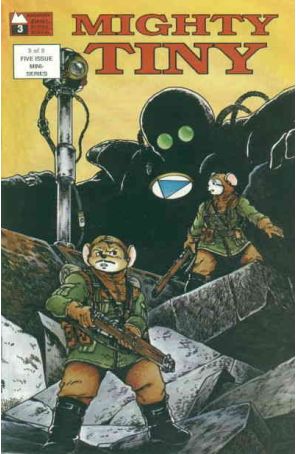 Mighty Tiny 3 published by Antarctic with cover art by Ben Dunn