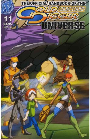 The Official Handbook of the GD Universe 11 published by Antarctic with cover art by Fred Perry