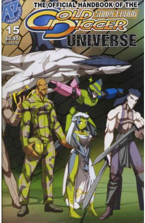 The Official Handbook of the GD Universe 15 published by Antarctic with cover art by Fred Perry
