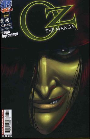 Oz: The Manga 6 published by Antarctic with cover art by David Hutchison
