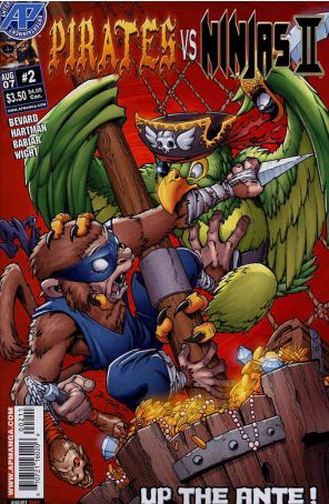 Pirates vs. Ninjas (Vol. 2) 2 published by Antarctic
