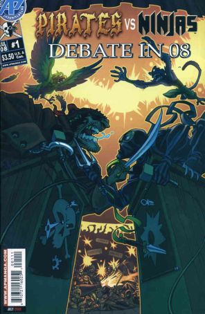 Pirates vs. Ninjas: Debate in '08 1 published by Antarctic
