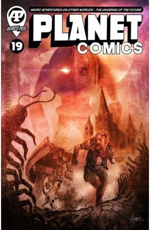 Planet Comics (Antarctic) 19 published by Antarctic with cover art by Erwin Arroza