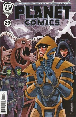 Planet Comics (Antarctic) 29 published by Antarctic with cover art by David Broughton
