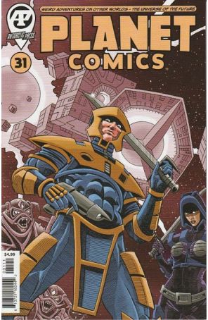Planet Comics (Antarctic) 31 published by Antarctic with cover art by David Broughton