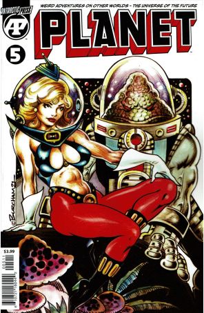 Planet Comics (Antarctic) 5 published by Antarctic with cover art by Butch Burcham