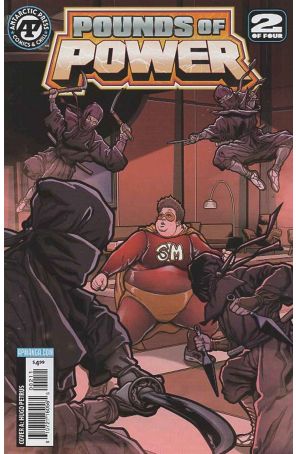 Pounds of Power 2A published by Antarctic with cover art by Hugo Petrus