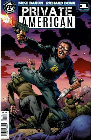 Private American 1A published by Antarctic with cover art by Rich Bonk