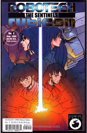 Robotech: Sentinels - Rubicon 2 published by Antarctic